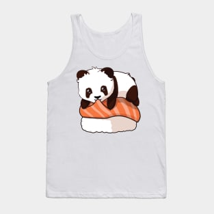 Panda Salmon Sushi Tank Top